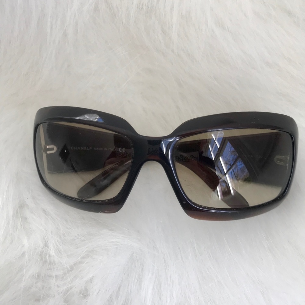 Chanel Tortoise Shell Sunglasses